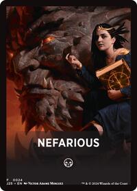 Nefarious Theme Card, Foundations Jumpstart