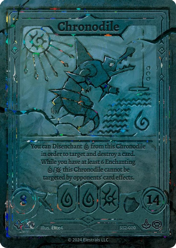 Chronodile, Holo, front