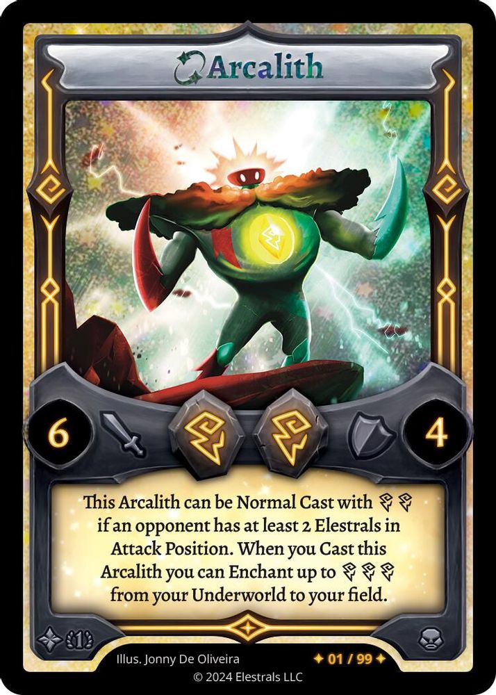 Arcalith (Serialized), Standard, front