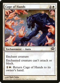 Cage of Hands, Planechase 2012