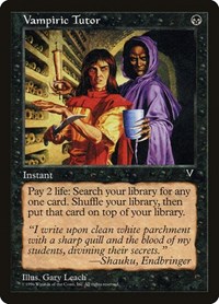 Vampiric Tutor, Visions