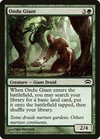 Ondu Giant, Planechase 2012