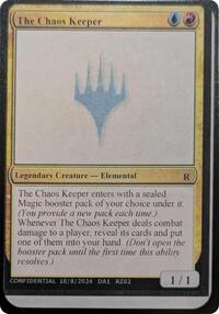 The Chaos Keeper, Un-Known Event Playtest Cards