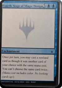 Fourth Stage of Magic Design, Un-Known Event Playtest Cards
