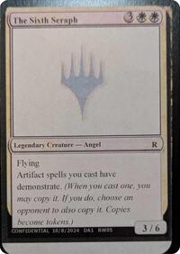 The Sixth Seraph, Un-Known Event Playtest Cards