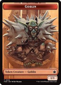 Goblin // Treasure Double-Sided Token, Foundations