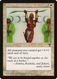 Warrior's Honor, Visions