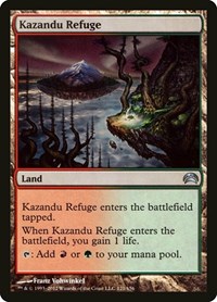 Kazandu Refuge, Planechase 2012
