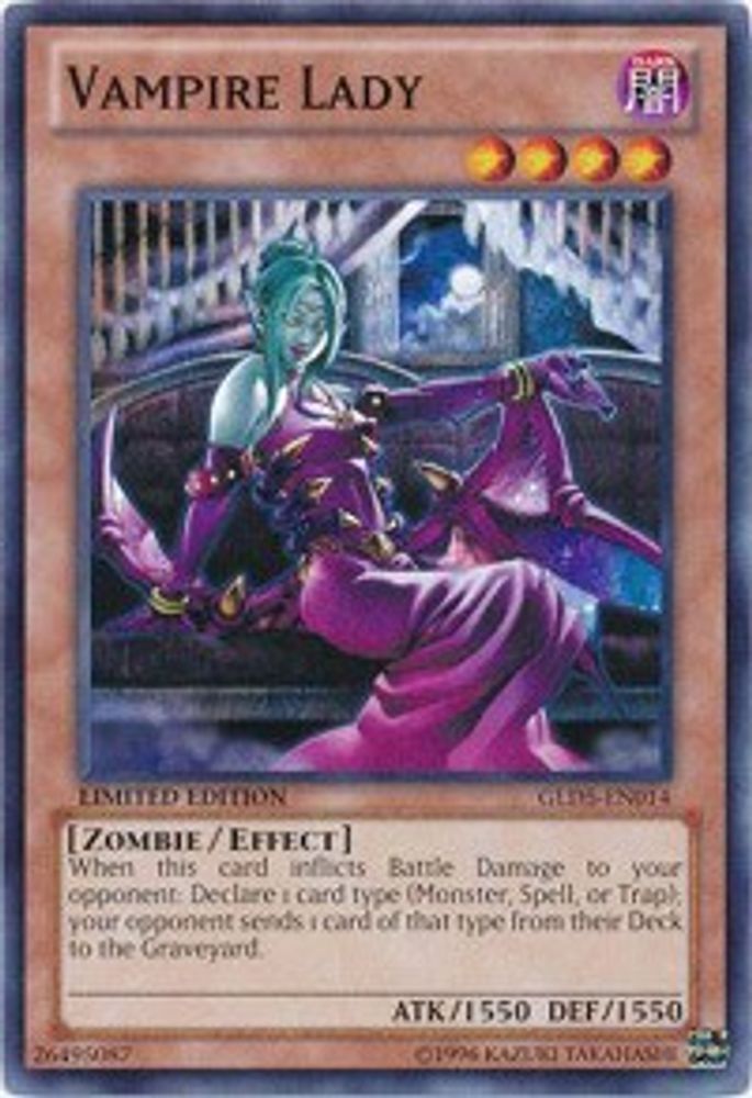 Vampire Lady, Limited, front