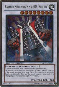 Karakuri Steel Shogun mdl 00X "Bureido"