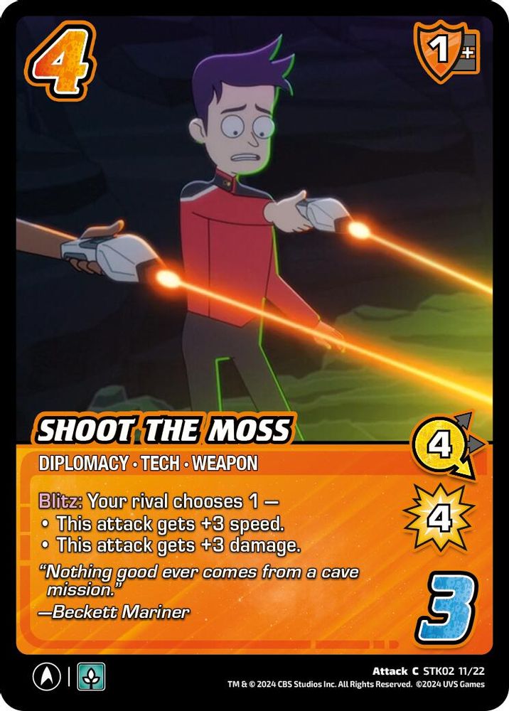 Shoot the Moss, Standard, front