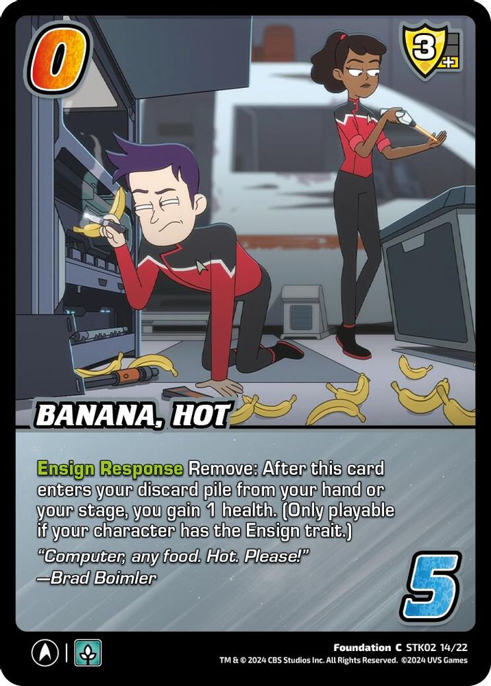 Banana, Hot, Standard, front
