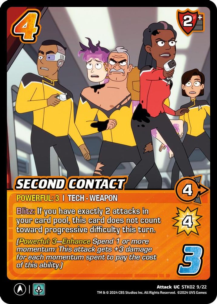 Second Contact, Standard, front