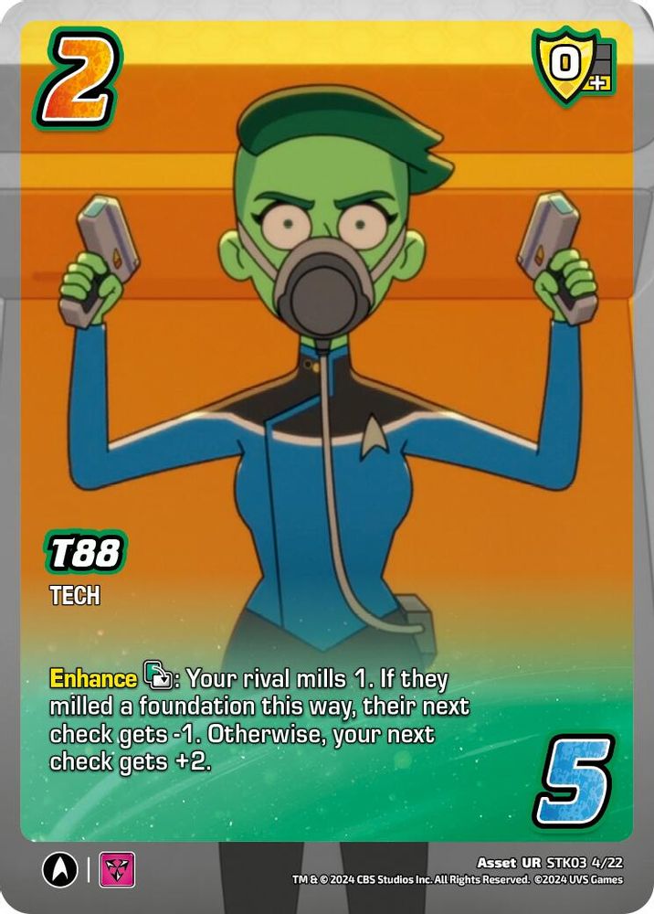 T88, Foil, front