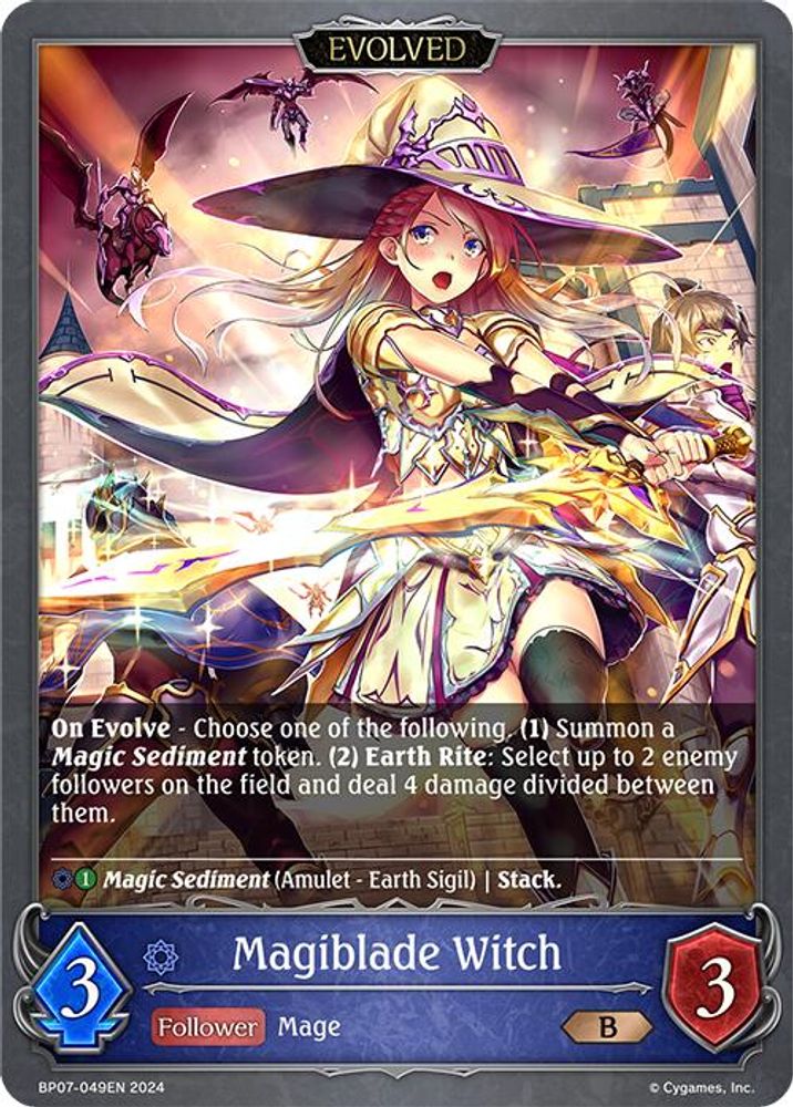 Magiblade Witch (Evolved), Standard, front