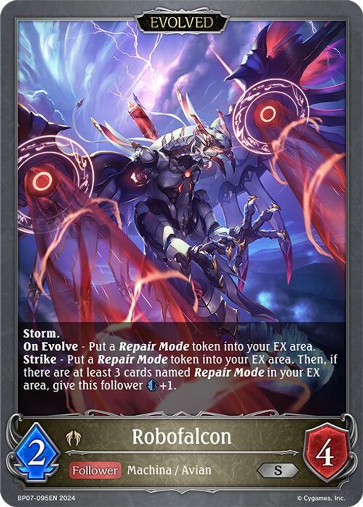 Robofalcon (Evolved), Standard, front