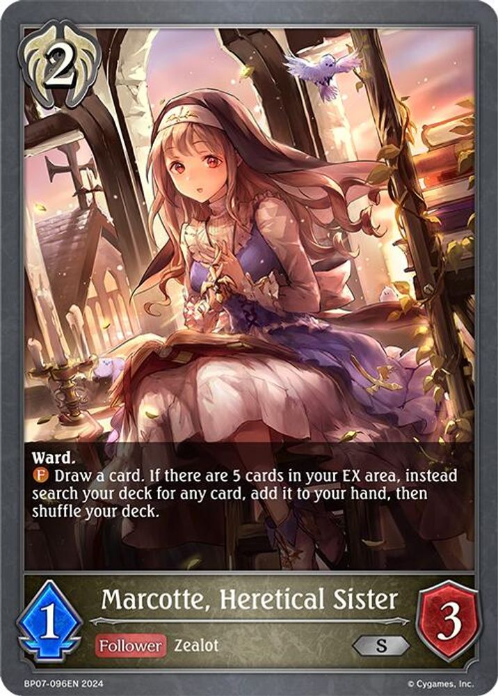 Marcotte, Heretical Sister, Standard, front