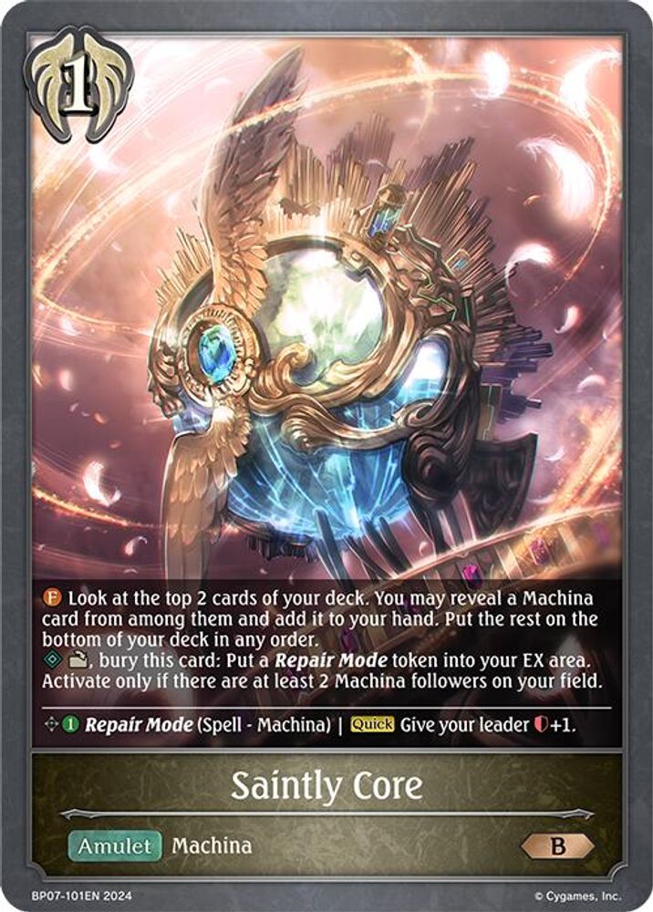 Saintly Core, Standard, front