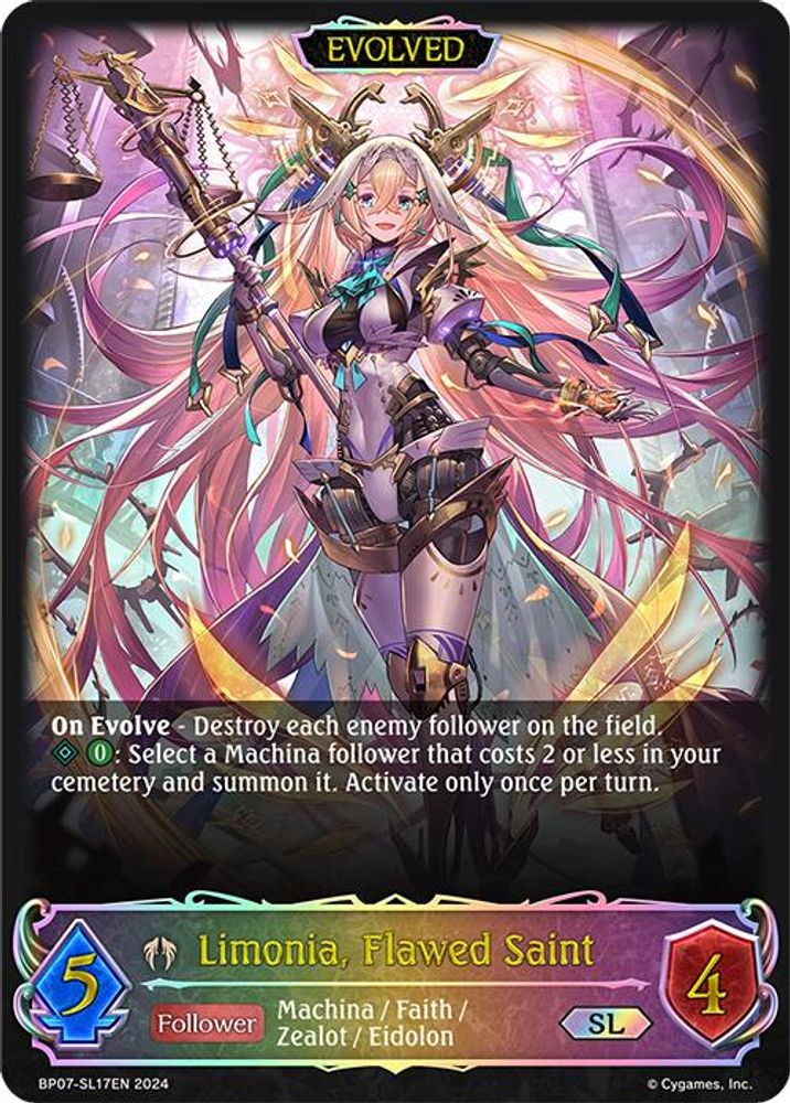 Limonia, Flawed Saint (Evolved) (SL), Standard, front