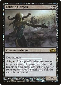 Xathrid Gorgon, Prerelease Cards