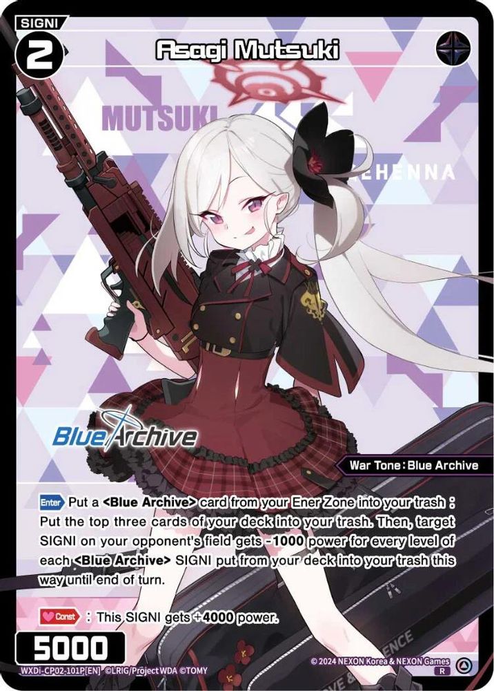 Asagi Mutsuki (Parallel), Standard, front