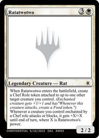Ratatwotwo, Un-Known Event Playtest Cards