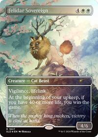 Felidar Sovereign (1827) (Rainbow Foil), Secret Lair Drop Series