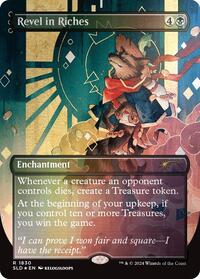 Revel in Riches (Rainbow Foil), Secret Lair Drop Series