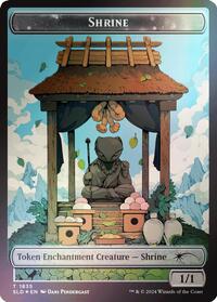 Shrine Token (Rainbow Foil), Secret Lair Drop Series
