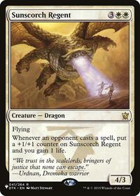 Sunscorch Regent, The List Reprints
