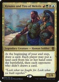 Kynaios and Tiro of Meletis, The List Reprints