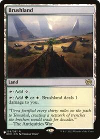 Brushland (BRO), The List Reprints