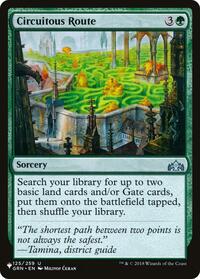 Circuitous Route, The List Reprints