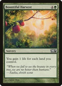 Bountiful Harvest, Magic 2013 (M13)