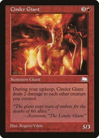 Cinder Giant, Weatherlight