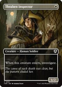 Thraben Inspector (Borderless), Innistrad Remastered