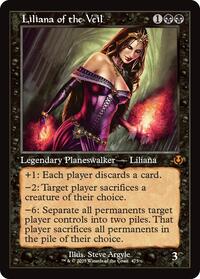 Liliana of the Veil (Retro Frame), Innistrad Remastered