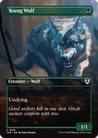 Young Wolf (Borderless), Innistrad Remastered