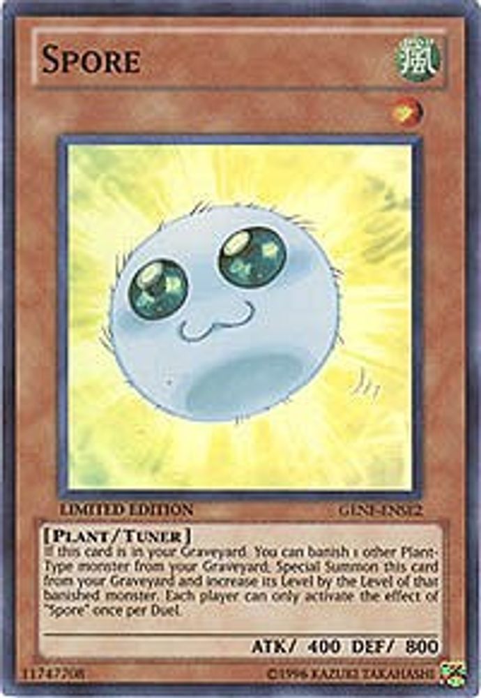 Spore, Limited, front