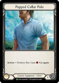 Popped Collar Polo - LSS014