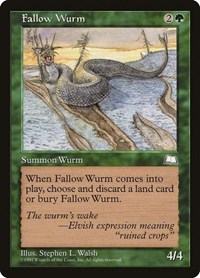 Fallow Wurm, Weatherlight