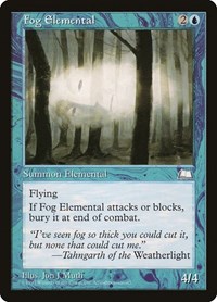 Fog Elemental, Weatherlight
