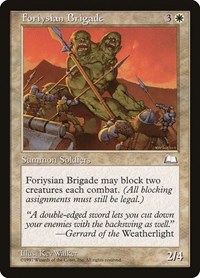 Foriysian Brigade, Weatherlight