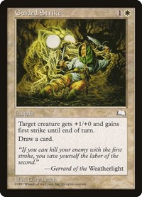 Guided Strike, Weatherlight