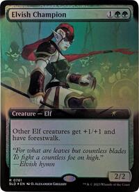 Elvish Champion (Extended Art), Secret Lair Drop Series