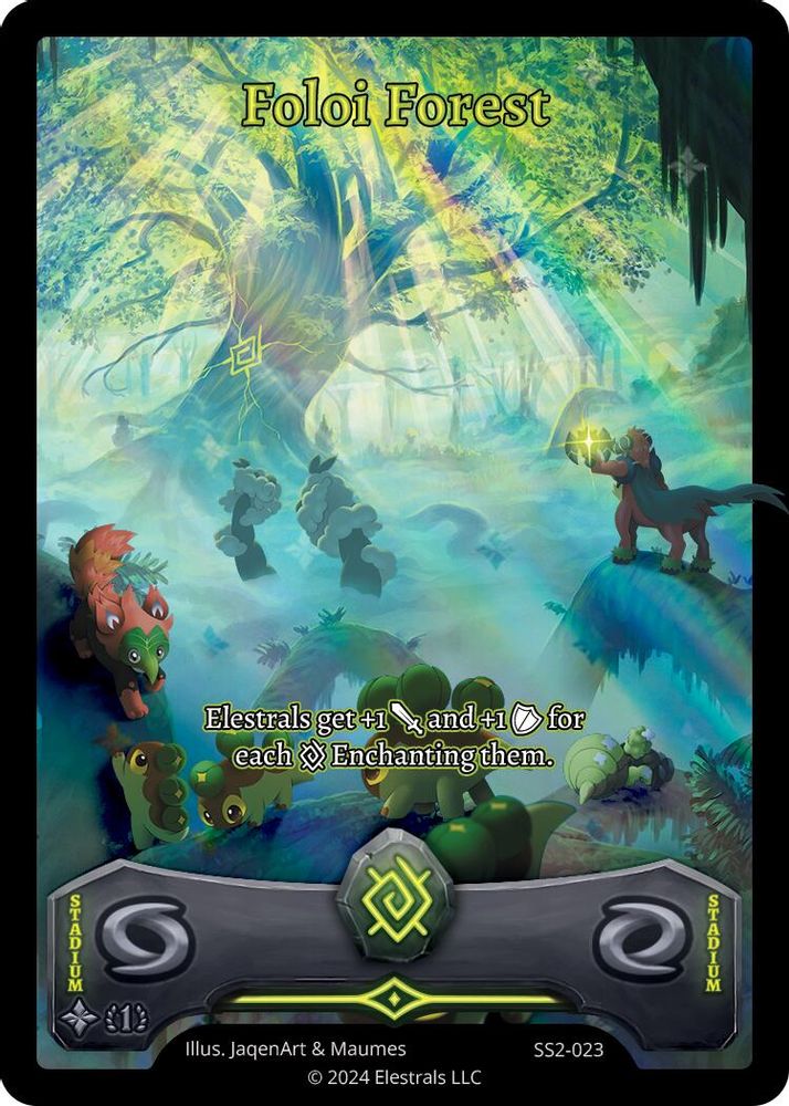 Foloi Forest, Holo, front