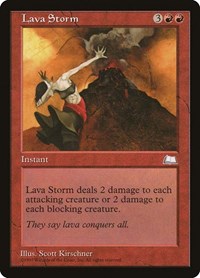 Lava Storm, Weatherlight