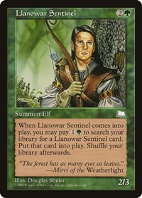 Llanowar Sentinel, Weatherlight
