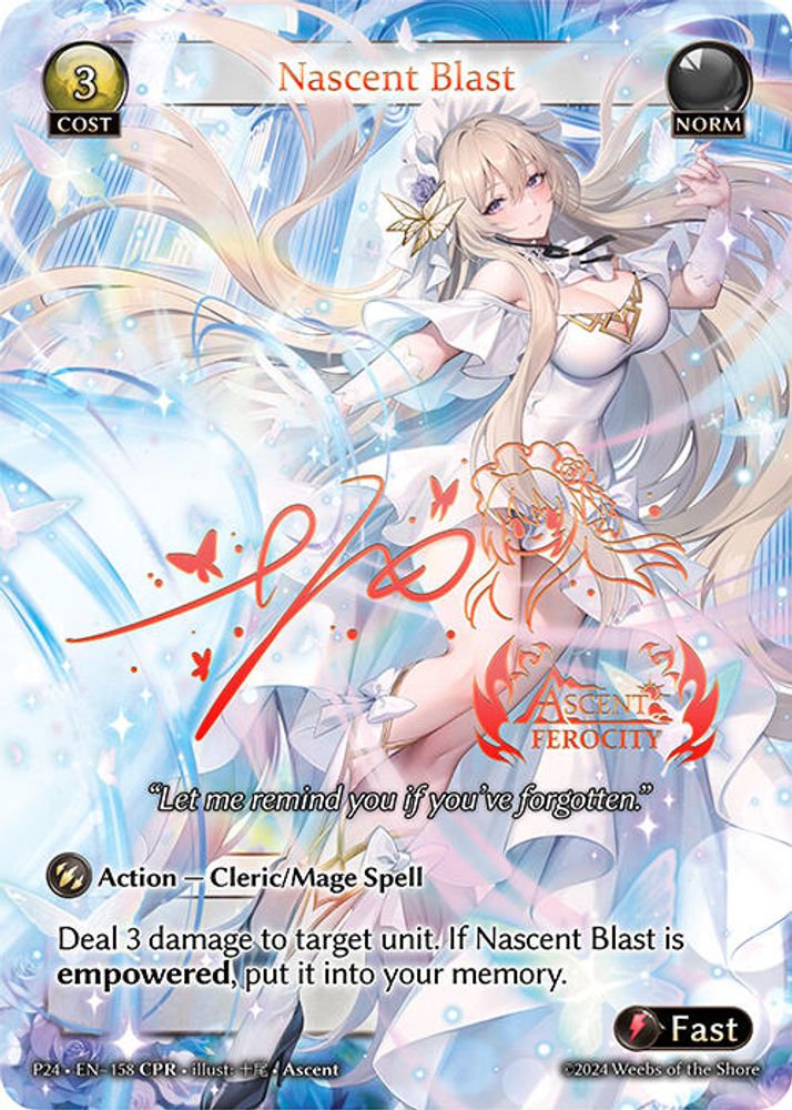 Nascent Blast (CPR), Standard, front