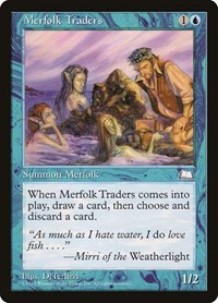 Merfolk Traders, Weatherlight